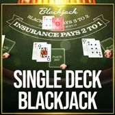 Single Deck Blackjack
